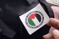 Save Palestine Save Gaza stickers in Eid Milad-un-Nabi procession mp news