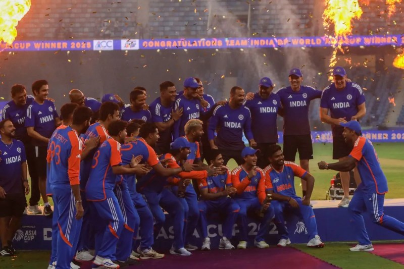 Team India asia cup 2025 champions