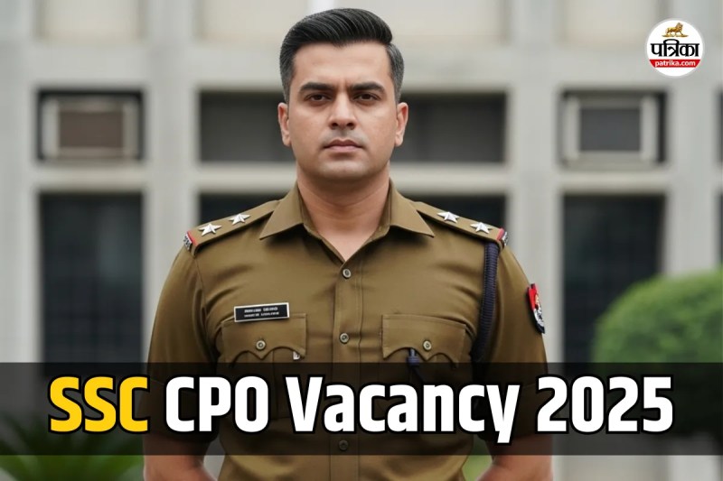 SSC CPO Notification 2025