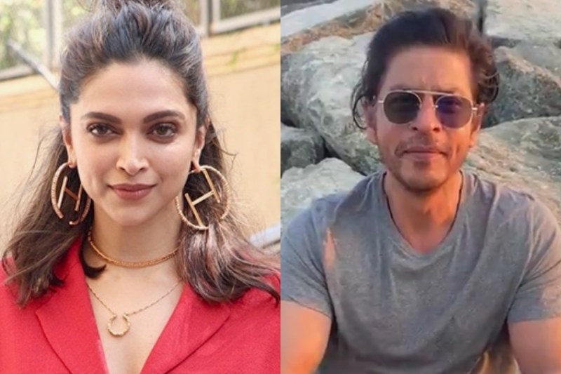 Shahrukh Khan and Deepika Padukone