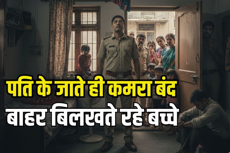 Wife commits suicide in Delhi husband finds 3 children crying outside room