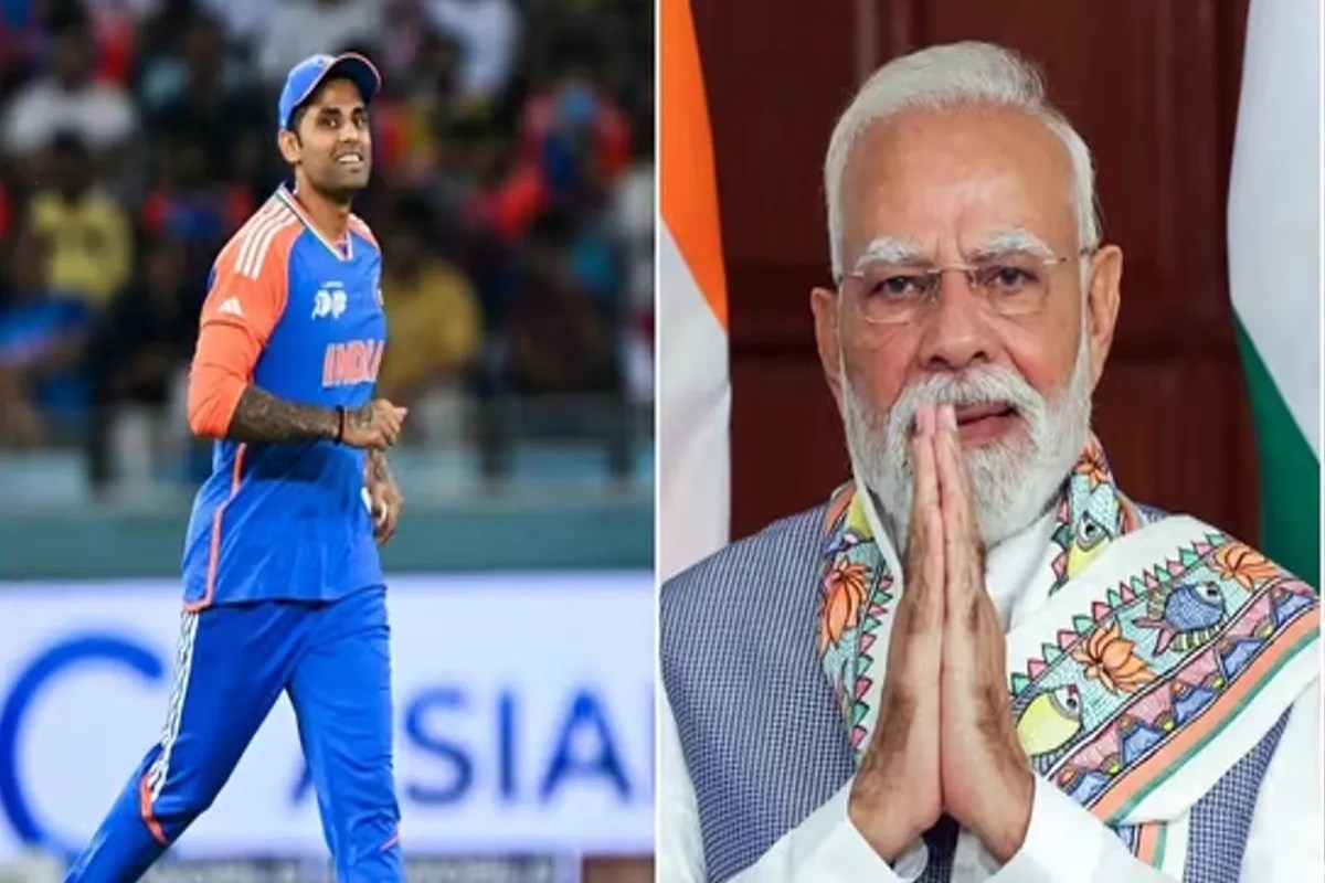 Suryakumar Yadav pm Modi