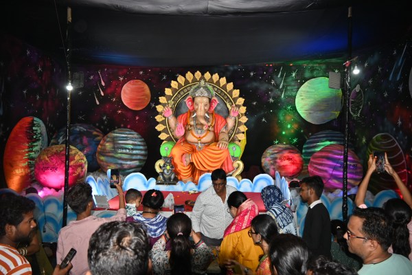 Ganeshotsav in the capital