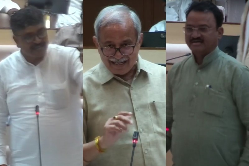 Tikaram Jully, Subhash Garg and Premchand Bairwa