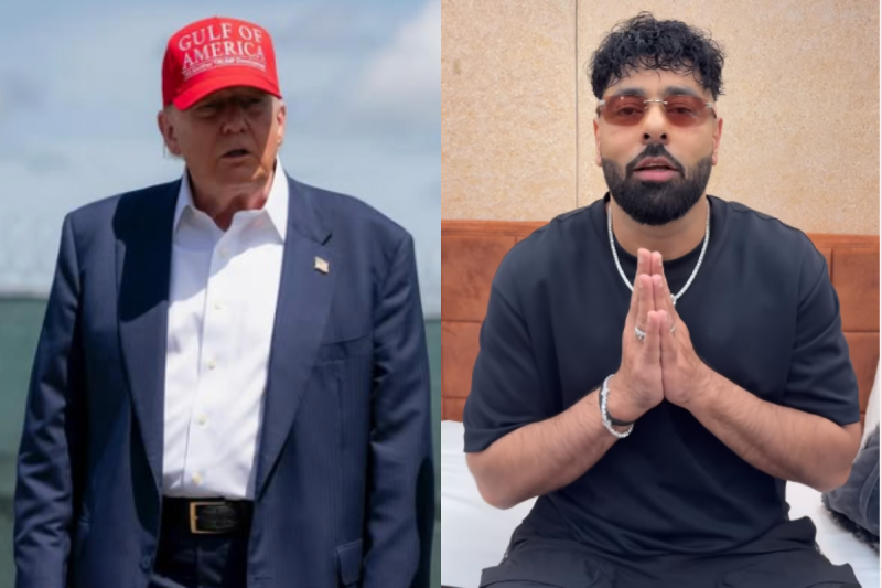 US President Trump-Badshah