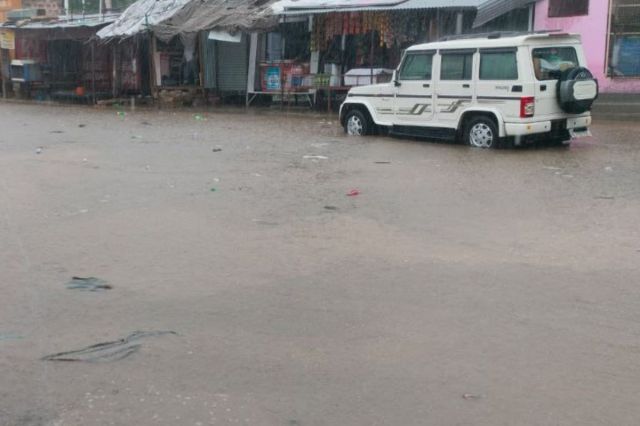 Rain in Jaisalmer 