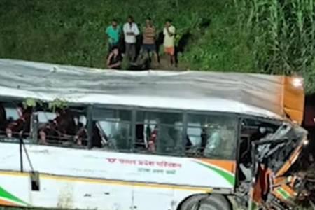 Up news, accident