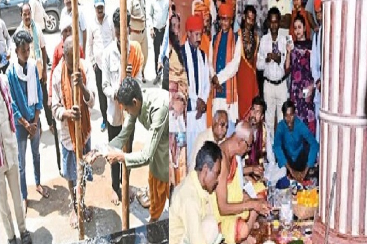 Bastar Dussehra 2025: बस्तर दशहरा की तैयारी का शुभारंभ, डेरी गड़ाई के साथ रथ का निर्माण शुरू