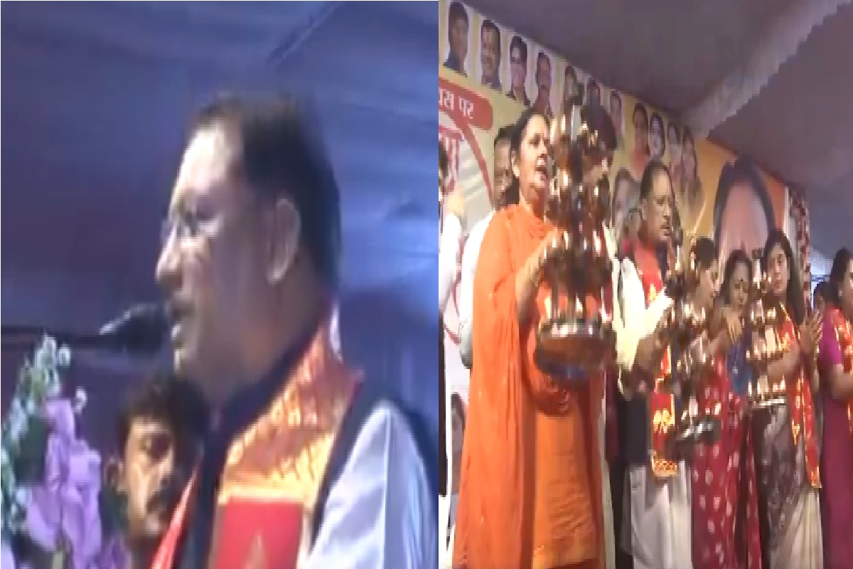 रायपुर में खारुन नदी की आरती में शामिल हुए CM साय, जनसभा को भी किया संबोधित… Video