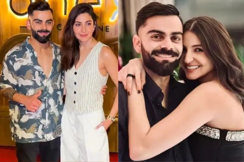 Virat Kohli share photo with anushka sharma