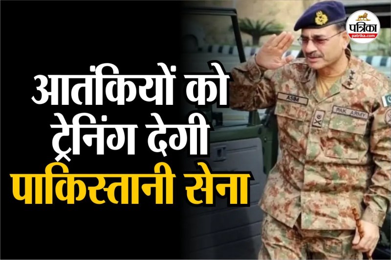 Pakistan Army and Terrorist training