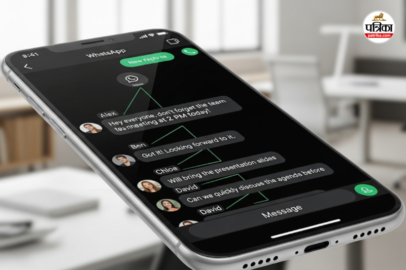 WhatsApp Threaded Replies Feature