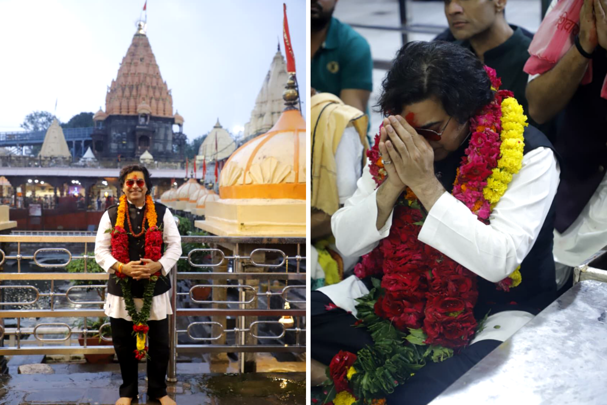 Ashutosh Rana at Mahakal Temple