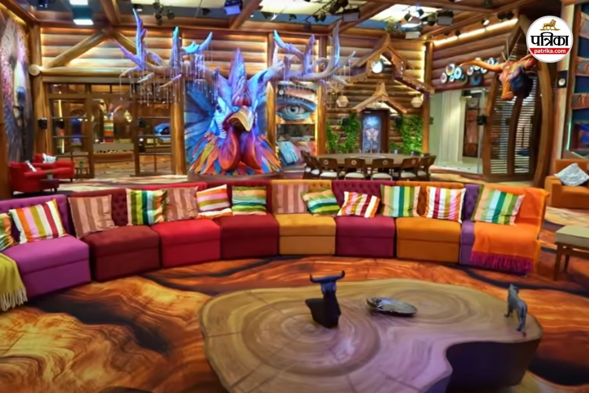 Bigg Boss 19, Bigg boss 19 house, Bigg Boss 19 house photos, Bigg Boss 2025 new house theme, Cabin in the woods Bigg Boss house, Bigg Boss jungle theme bedroom,