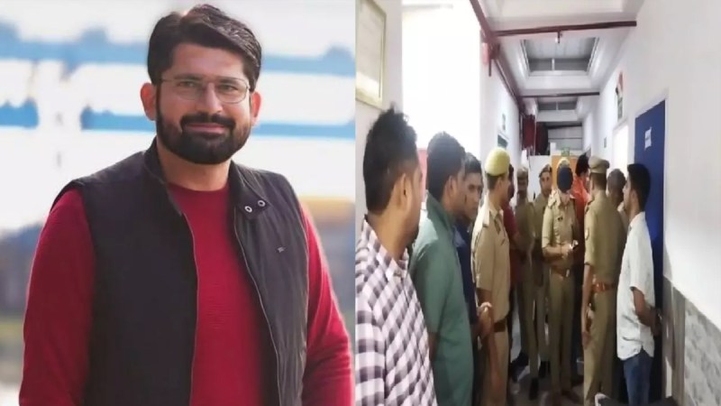 bijnor naib tehsildar suicide attempt serious condition