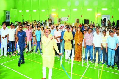 प्रदेश का प्रमुख खेल केंद्र बनेगा छोटीकाशी में खेल स्टेडियम-बिरला