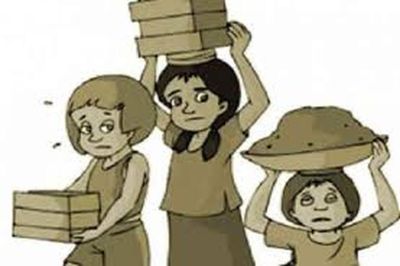 आरी-तारी का काम करते बालश्रमिक को मुक्त करवाया