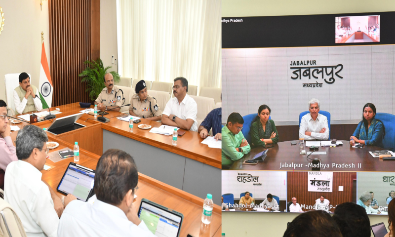 CM Mohan Yadav got angry on collectors in a meeting