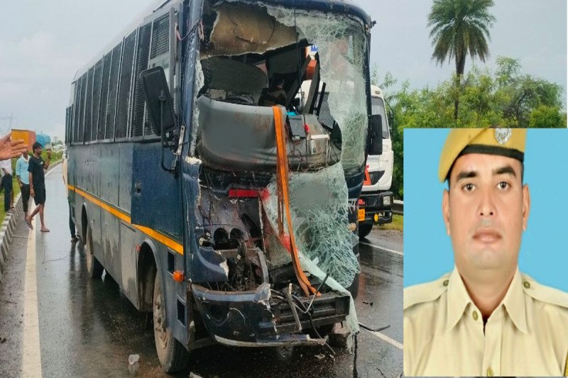 dholpur road accident