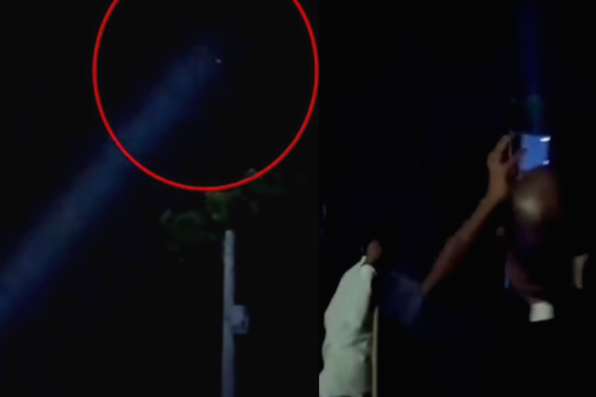 Mysterious Flying Object Seen