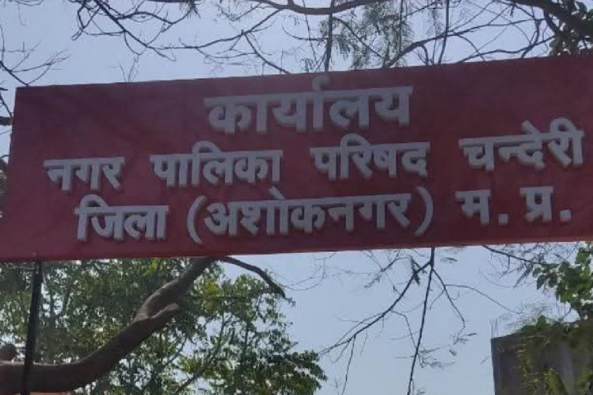 chanderi nagar palika financial crisis terminates daily wagers mp news