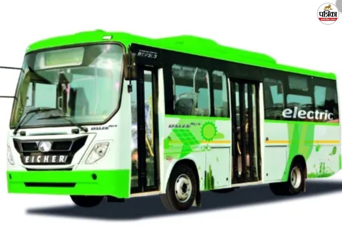 Electric bus in rajasthan Tiger Reserve