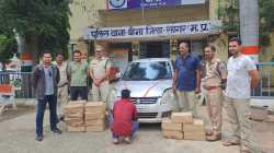 पुलिस ने पकड़ी 84 हजार की 126 लीटर अवैध शराब, एक आरोपी गिरफ्तार - image