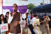 raisen supports one nation one election congress protest mp news