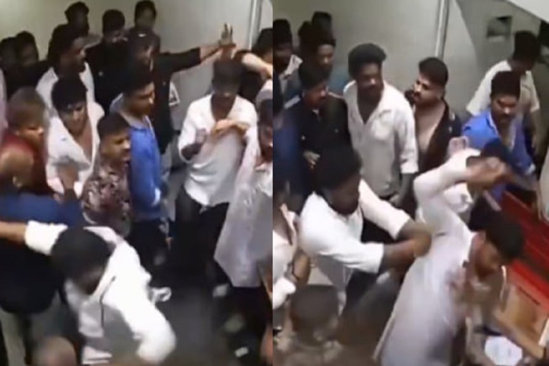 fight in Hyderabad club