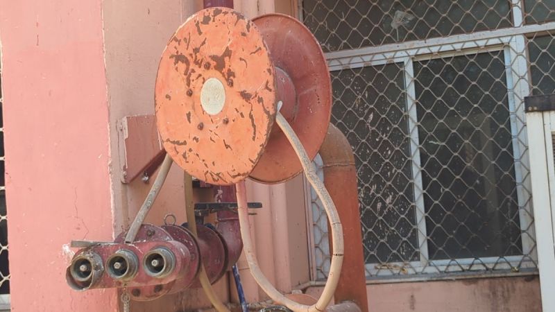 Fire fighting system in JLN hospital