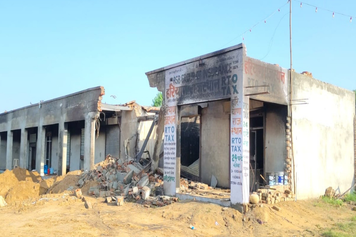 fire in churu
