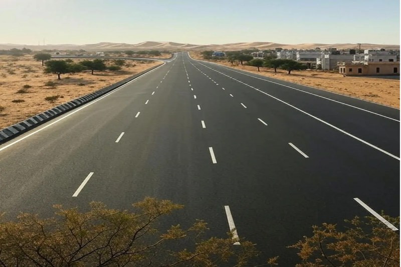 four lane road in rajasthan