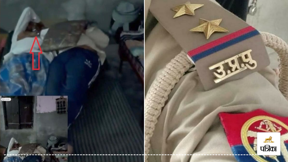 ghaziabad police vvip treatment video viral