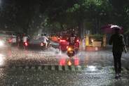 heavy rain