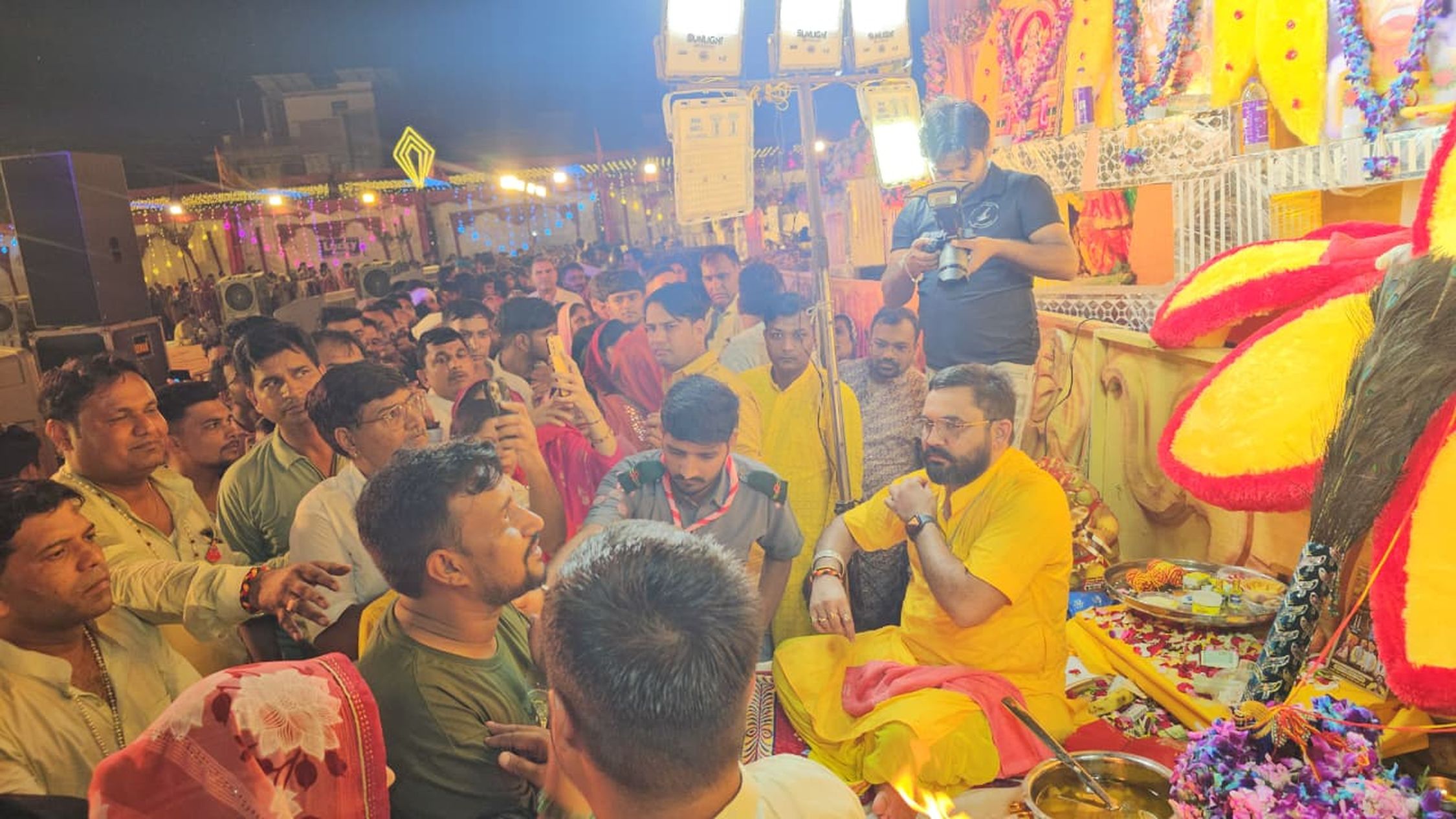 हनुमानगढ़. श्री श्याम मित्र मंडल सेवा समिति के तत्वावधान में श्री श्याम रंगीला महोत्सव धूमधाम से मनाया गया।