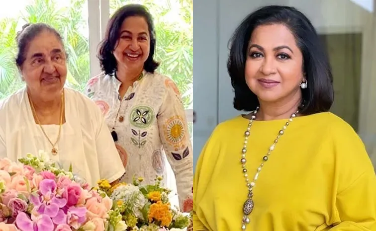 Radhika Sarathkumar Mother Passed Away