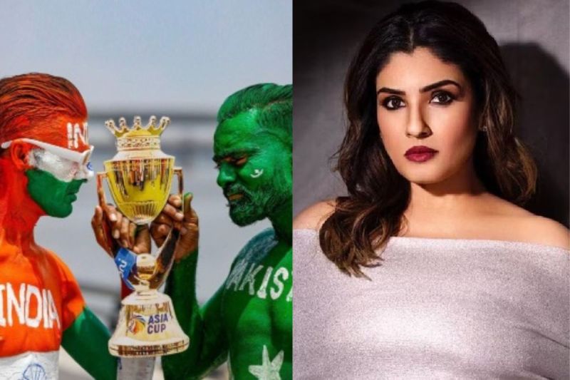 Raveena Tandon React on India-Pak Match