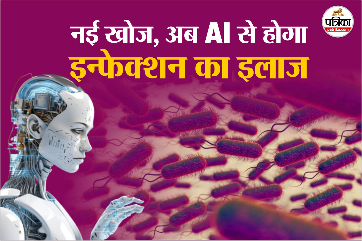 AI-designed virus,AI against bacterial infection,AI created virus for treatment,