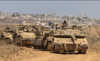 Israeli army in Gaza city