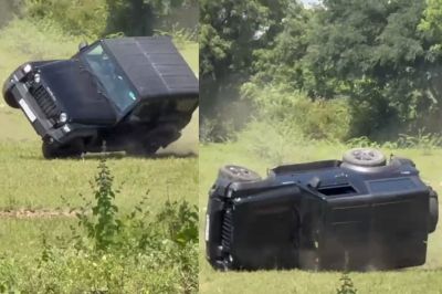kota SUV overturned