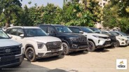 moradabad police arrest sharik sata gang members luxury cars seized