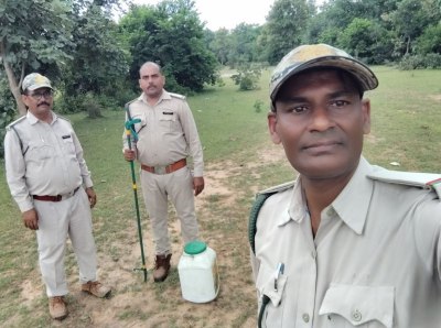 स्कूल के किचन में सांप देखकर दहशत में रहे छात्र, घंटेभर की मशक्कत के बाद रेस्क्यू कर जंगल में छोड़ा
