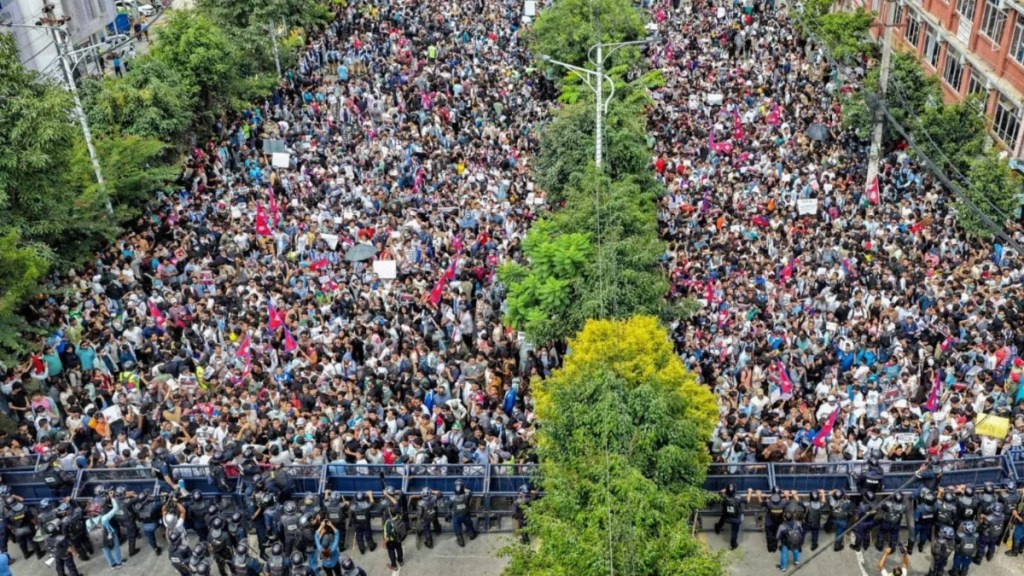 nepal protest