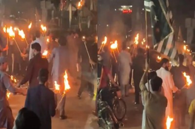 Protest in POK