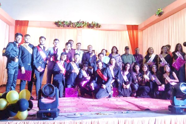 Students rejoice at the fresher's party