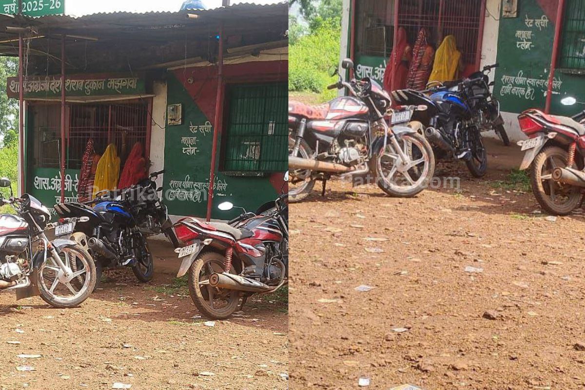 women crowd liquor shops illegal trade katni mp news