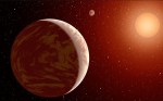 Planet of red dwarf star