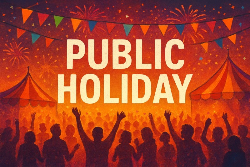 Public Holiday in October