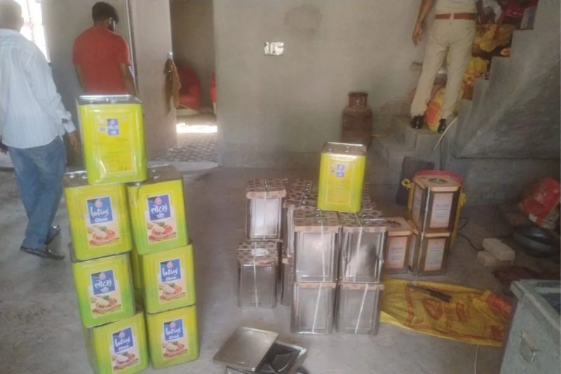 raid on fake ghee factory
