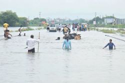Weather News: राजस्थान में यहां हुई जमकर बारिश, मौसम विभाग नया अलर्ट, जानें कब
तक होगी भारी बारिश - image